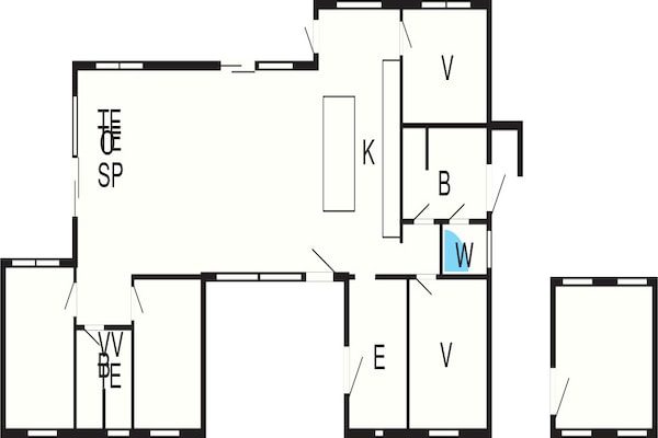 Foto van 5 sterren vakantie huis in Lemvig-By Traum - Vakantiehuis in Lemvig - FloorPlan