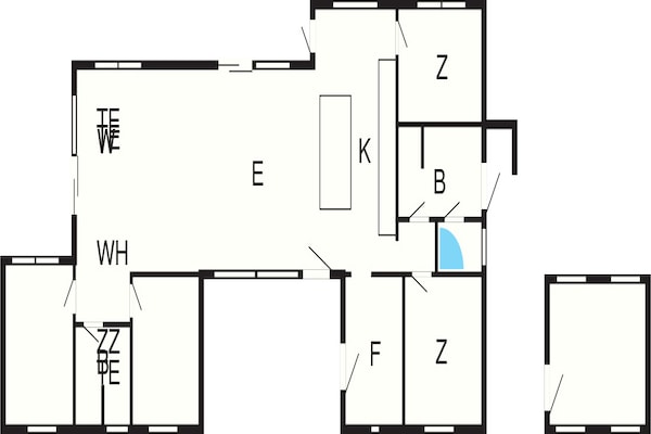 Foto van 5 sterren vakantie huis in Lemvig-By Traum - Vakantiehuis in Lemvig - FloorPlan