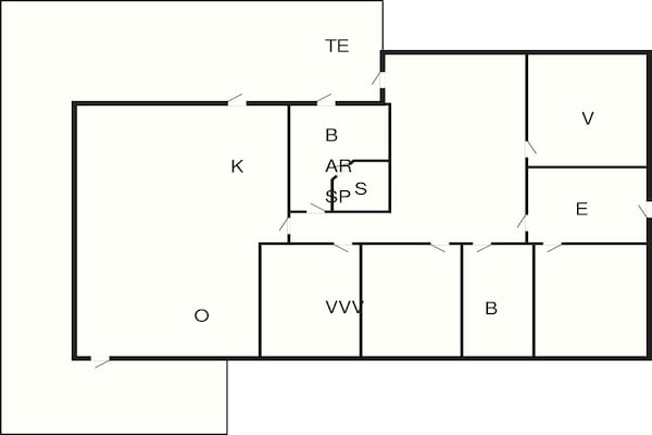 Foto van 5 sterren vakantie huis in Lemvig-By Traum - Vakantiehuis in Lemvig - FloorPlan