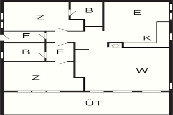 Foto van 6 persoons vakantie huis in Gilleleje - Vakantiehuis in Gilleleje - FloorPlan