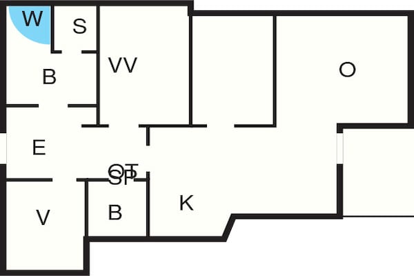 Foto van 5 sterren vakantie huis in Henne-By Traum - Vakantiehuis in Henne - FloorPlan