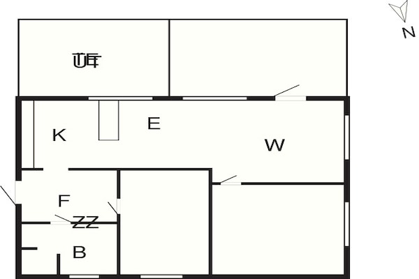 Foto van 6 persoons vakantie huis in Idestrup-By Traum - Vakantiehuis in Idestrup - FloorPlan