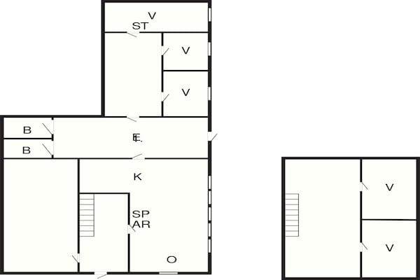 Foto van 12 persoons vakantie huis in Roslev-By Traum - Vakantiehuis in Roslev - FloorPlan