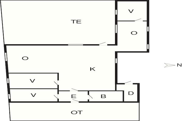 Foto van 6 persoons vakantie huis in Struer-By Traum - Vakantiehuis in Struer - FloorPlan