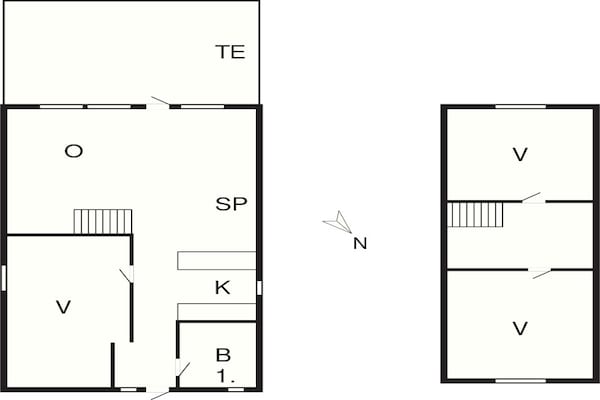Foto van 4 persoons vakantie huis in Ringkøbing-By Traum - Vakantiehuis in Ringkøbing - FloorPlan