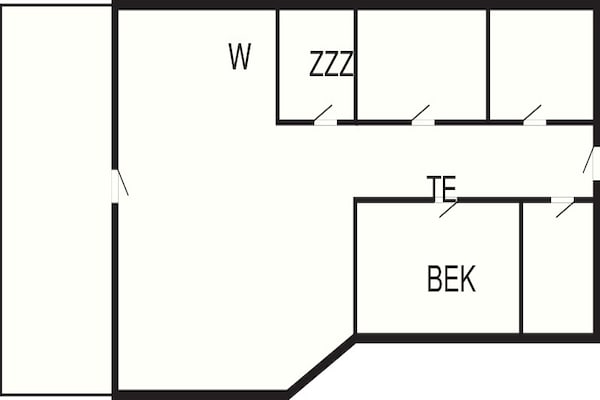 Foto van 6 persoons vakantie huis in Jægerspris-By Traum - Vakantiehuis in Jægerspris - FloorPlan