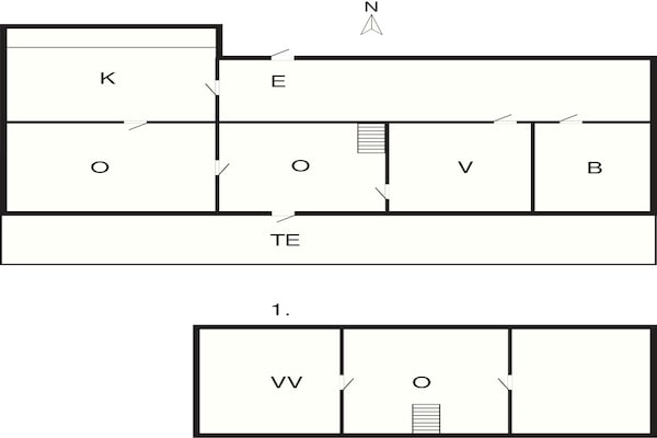 Foto van 6 persoons vakantie huis in Ringkøbing-By Traum - Vakantiehuis in Ringkøbing - FloorPlan