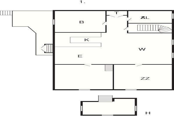 Foto van 4 sterren vakantie huis in Thisted-By Traum - Vakantiehuis in Thisted - FloorPlan