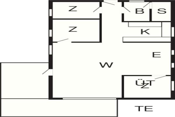 Foto van 6 persoons vakantie huis in Ørsted-By Traum - Vakantiehuis in Ørsted - FloorPlan