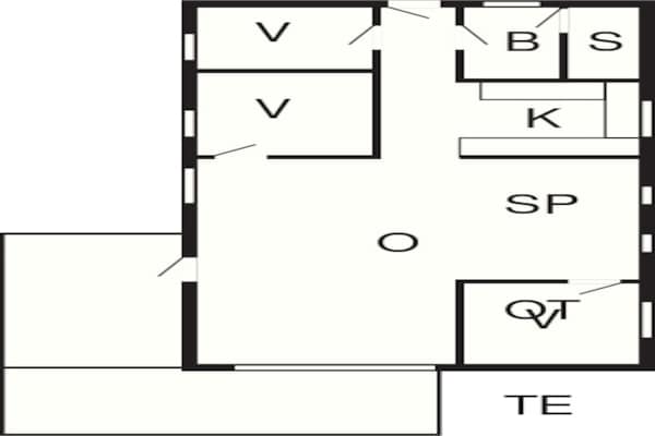 Foto van 6 persoons vakantie huis in Ørsted-By Traum - Vakantiehuis in Ørsted - FloorPlan