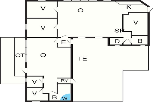 Foto van 12 persoons vakantie huis in Harboøre-By Traum - Vakantiehuis in Harboøre - FloorPlan