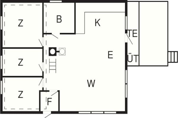Foto van 7 persoons vakantie huis in Selje-By Traum - Vakantiehuis in Selje - FloorPlan