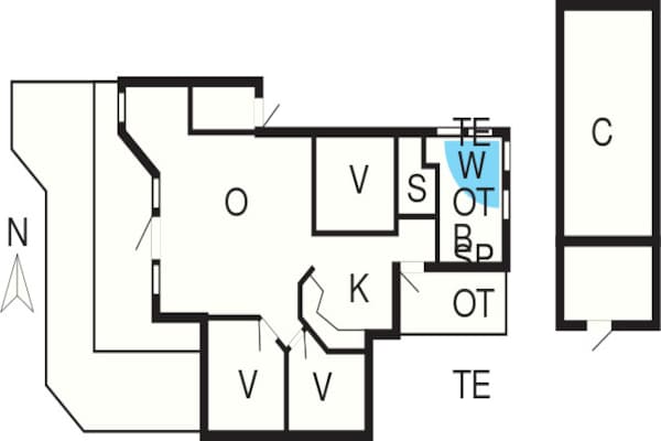 Foto van 6 persoons vakantie huis in Nordborg-By Traum - Vakantiehuis in Nordborg - FloorPlan