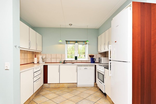Foto van Rietgedekt huisje met spa - Vakantiehuis in Blåvand - Indoor