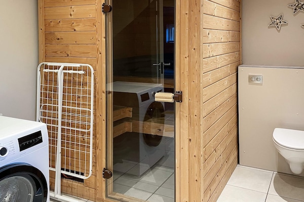 Foto van Vakantiehuis aan zee met sauna - Vakantiehuis in Sydals - Sauna