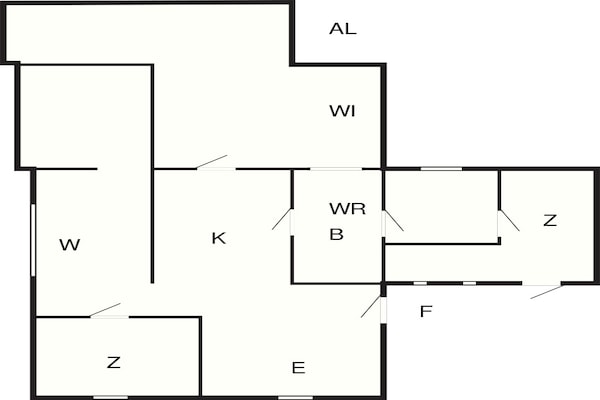 Foto van 6 persoons vakantie huis in HÄLLEKIS - Vakantiehuis in HÄLLEKIS - FloorPlan