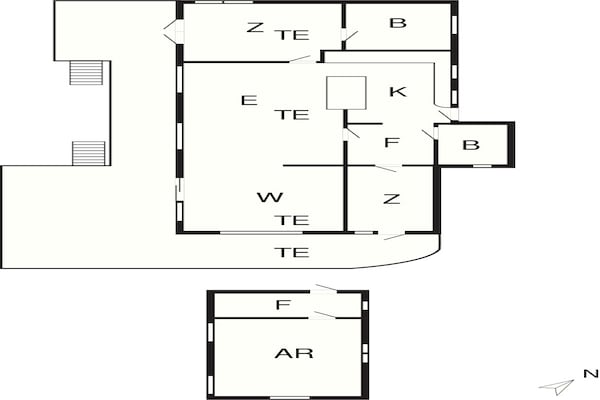 Foto van 6 persoons vakantie huis in Frederiksværk-By Traum - FloorPlan
