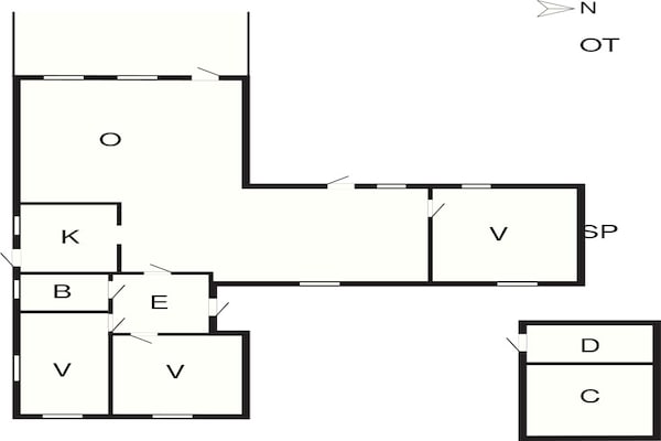 Foto van 4 sterren vakantie huis in Væggerløse-By Traum - Vakantiehuis in Væggerløse - FloorPlan