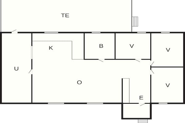 Foto van 7 persoons vakantie huis in Oviken-By Traum - Vakantiehuis in Oviken - FloorPlan