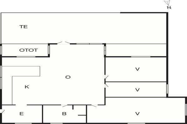 Foto van 4 sterren vakantie huis in Hals-By Traum - Vakantiehuis in Hals - FloorPlan