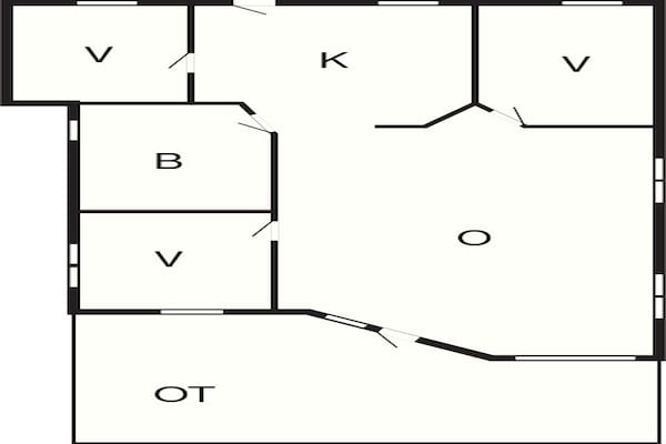 Foto van 6 persoons vakantie huis in Juelsminde-By Traum - Vakantiehuis in Juelsminde - FloorPlan