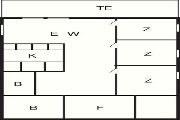 Foto van 6 persoons vakantie huis in Dalsøyra-By Traum - Vakantiehuis in Dalsøyra - FloorPlan