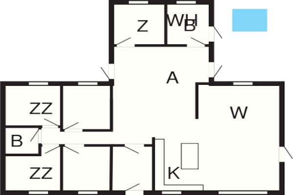 Foto van 5 sterren vakantie huis in Ansager-By Traum - Vakantiehuis in Ansager - FloorPlan