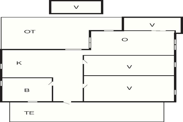 Foto van 7 persoons vakantie huis in Hals-By Traum - Vakantiehuis in Hals - FloorPlan