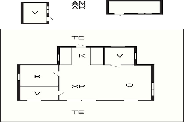 Foto van 4 sterren vakantie huis in Løgstør-By Traum - Vakantiehuis in Løgstør - FloorPlan
