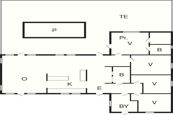 Foto van 5 sterren vakantie huis in Gotlands Tofta-By Traum - FloorPlan