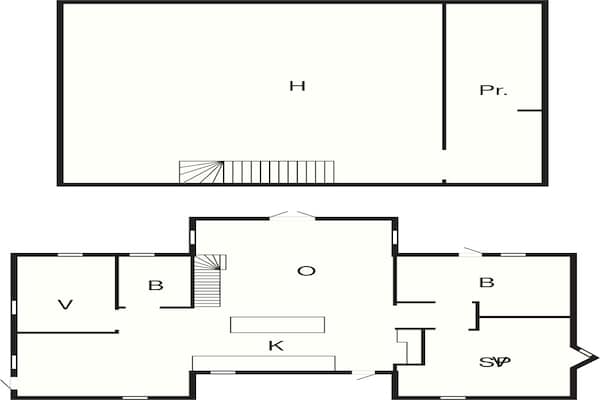 Foto van 4 sterren vakantie huis in Klintehamn-By Traum - Vakantiehuis in Klintehamn - FloorPlan