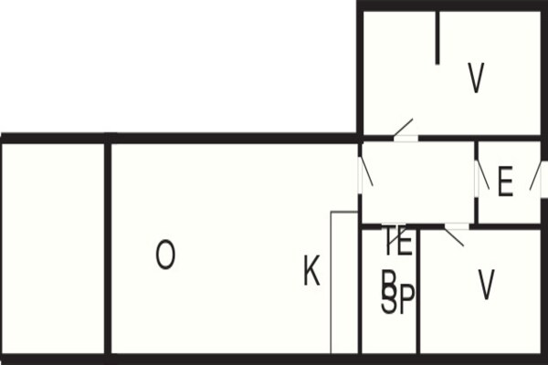 Foto van 6 persoons vakantiehuis Glesborg - Vakantiehuis in Glesborg - FloorPlan