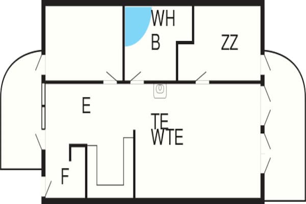 Foto van 6 persoons vakantie huis in Glesborg - Vakantiehuis in Glesborg - FloorPlan