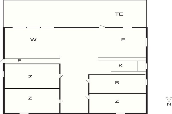 Foto van 4 sterren vakantie huis in Væggerløse-By Traum - Vakantiehuis in Væggerløse - FloorPlan