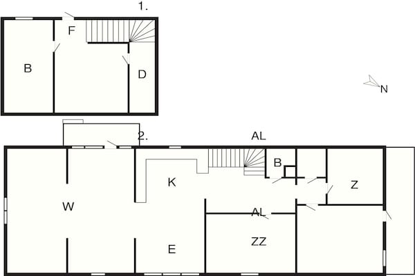 Foto van 4 sterren vakantie huis in HUNNEBOSTRAND-By Traum - Vakantiehuis in HUNNEBOSTRAND - FloorPlan