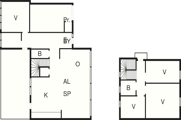 Foto van 4 sterren vakantie huis in KÖPINGSVIK-By Traum - Vakantiehuis in KÖPINGSVIK - FloorPlan