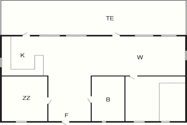 Foto van 4 sterren vakantie huis in VAXHOLM - Vakantiehuis in VAXHOLM - FloorPlan