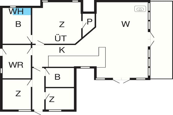 Foto van Spa aan zee retraite -- By Traum Ferienwohnungen - Vakantiehuis in Hals - FloorPlan
