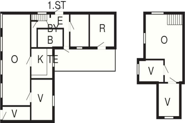 Foto van 8 persoons vakantie huis in Bindslev-By Traum - Vakantiehuis in Bindslev - FloorPlan