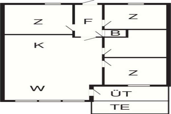 Foto van 6 persoons vakantie huis in Aukra - Vakantiehuis in Aukra - FloorPlan
