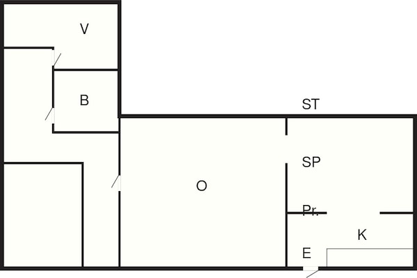Foto van 7 persoons vakantie huis in Löderup - Vakantiehuis in Löderup - FloorPlan