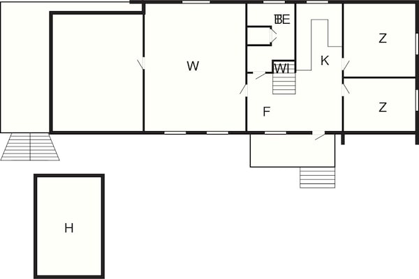 Foto van 4 sterren vakantie huis in MALMKÖPING - Vakantiehuis in MALMKÖPING - FloorPlan