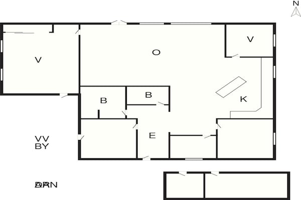 Foto van 5 sterren vakantie huis in Vinderup-By Traum - Vakantiehuis in Vinderup - FloorPlan