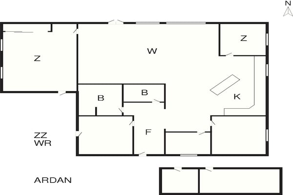 Foto van 5 sterren vakantie huis in Vinderup-By Traum - Vakantiehuis in Vinderup - FloorPlan