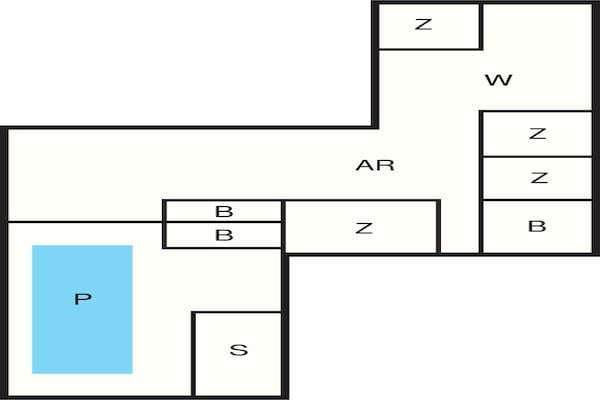 Foto van 5 sterren vakantie huis in Glesborg-By Traum - Vakantiehuis in Glesborg - FloorPlan