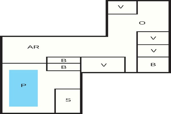 Foto van 5 sterren vakantie huis in Glesborg-By Traum - Vakantiehuis in Glesborg - FloorPlan