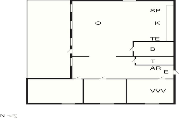 Foto van 4 sterren vakantie huis in Væggerløse-By Traum - Vakantiehuis in Væggerløse - FloorPlan