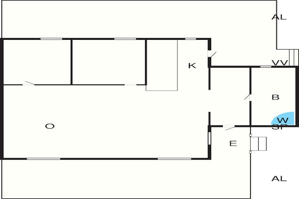Foto van 6 persoons vakantie huis in VIRSERUM - Vakantiehuis in VIRSERUM - FloorPlan