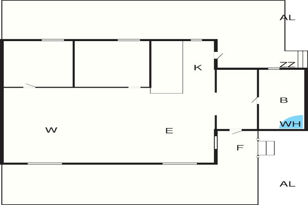Foto van 6 persoons vakantie huis in VIRSERUM - Vakantiehuis in VIRSERUM - FloorPlan