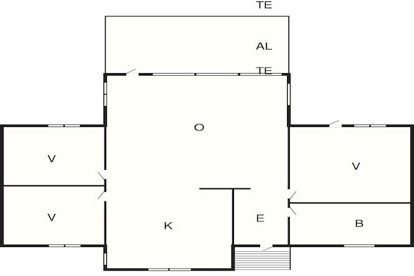 Foto van 5 sterren vakantie huis in STENINGE - Vakantiehuis in STENINGE - FloorPlan